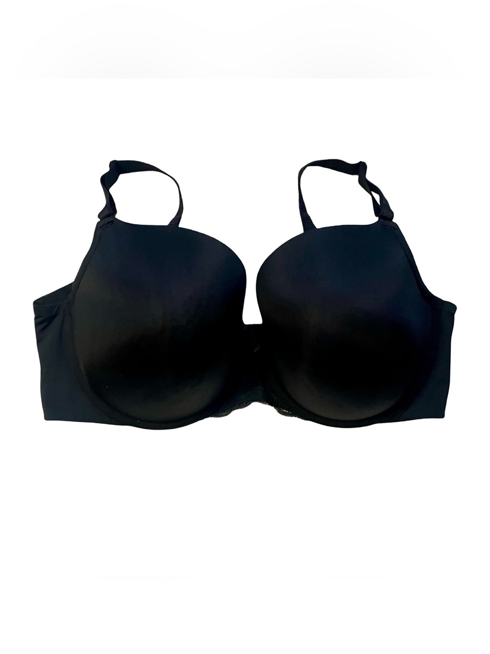 Torrid Curve Black 360 Back Smoothing Push-Up T-Shirt Bra 42DDD